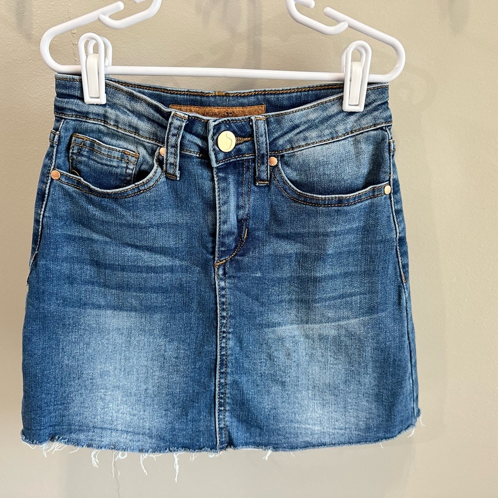 Joe’s Jeans Girls Denim Mini Skirt - Blue